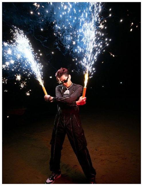 烟花明星网红,明星网红闪耀夜空